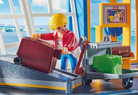 City Action 71153 Aeroport cu set de figurine și avionIVET.RO - Reduceri de până la -80%