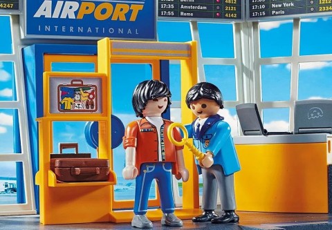 City Action 71153 Aeroport cu set de figurine și avionIVET.RO - Reduceri de până la -80%