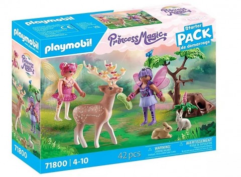 Set cu figurine Princess Magic 71800 Zâne cu animale din pădureIVET.RO - Reduceri de până la -80%