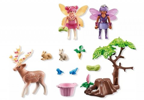 Set cu figurine Princess Magic 71800 Zâne cu animale din pădureIVET.RO - Reduceri de până la -80%
