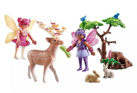 Set cu figurine Princess Magic 71800 Zâne cu animale din pădureIVET.RO - Reduceri de până la -80%