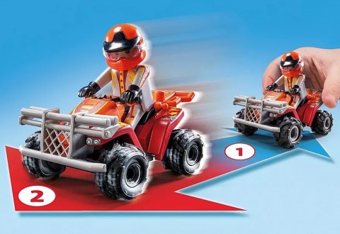 Set cu figurine Action Heroes 71808 Stunt ShowIVET.RO - Reduceri de până la -80%