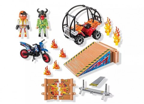 Set cu figurine Action Heroes 71808 Stunt ShowIVET.RO - Reduceri de până la -80%