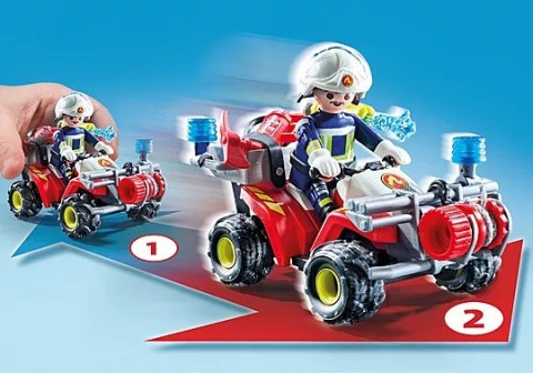 Action Heroes 71825 Quadul pompierilor în acțiuneIVET.RO - Reduceri de până la -80%