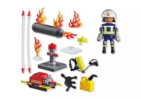 Action Heroes 71826 Pompier cu pompă de apăIVET.RO - Reduceri de până la -80%