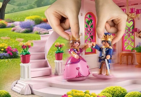 Princess Magic 71845 Castelul prințesei cu cuplul regalIVET.RO - Reduceri de până la -80%