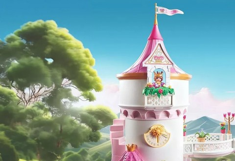 Princess Magic 71845 Castelul prințesei cu cuplul regalIVET.RO - Reduceri de până la -80%