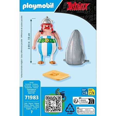 Asterix 71983 Figurină Asterix cu menhirIVET.RO - Reduceri de până la -80%