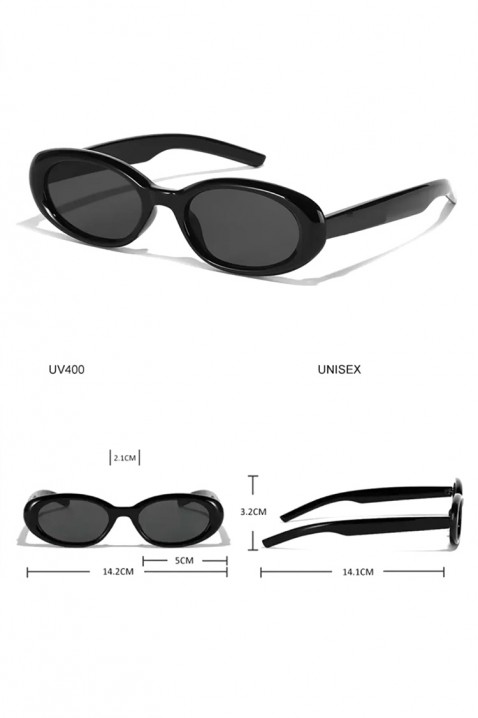 Ochelari damă DJOZEPA BLACK, Culoare: negru, IVET.RO - Reduceri de până la -80%