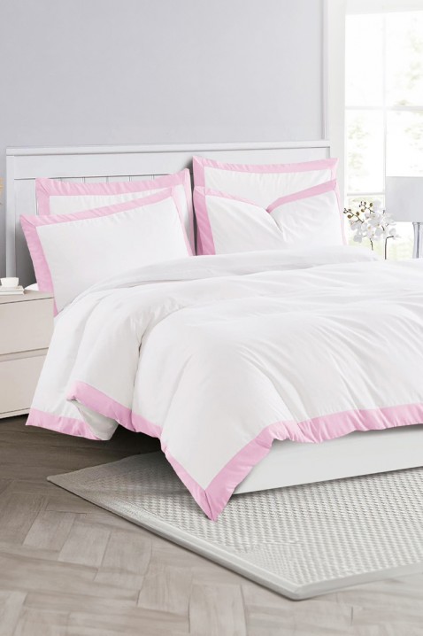 Lenjerie de pat DIOGELA PINK 160x200 cm bumbac, Culoare: roz, IVET.RO - Reduceri de până la -80%