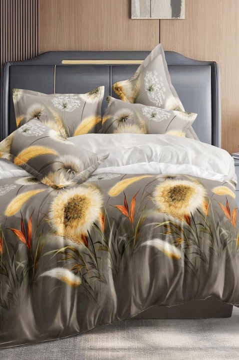 Lenjerie de pat TERUVKA 200x220 cm bumbac 4 piese, Culoare: multicolor, IVET.RO - Reduceri de până la -80%