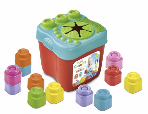 Set de construcție pentru bebeluși | Soft Clemmy - 15 pieseIVET.RO - Reduceri de până la -80%