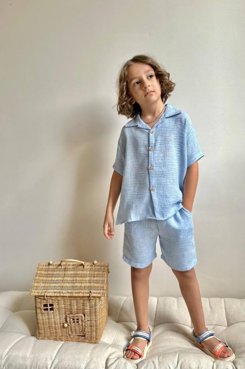 Set copii NAVILI, Culoare: albastru deschis, IVET.RO - Reduceri de până la -80%