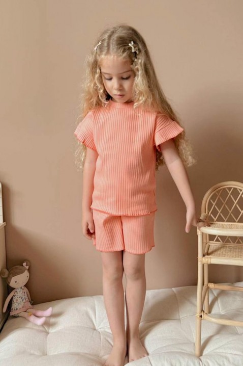 Set copii DEYA PEACH, Culoare: piersică, IVET.RO - Reduceri de până la -80%