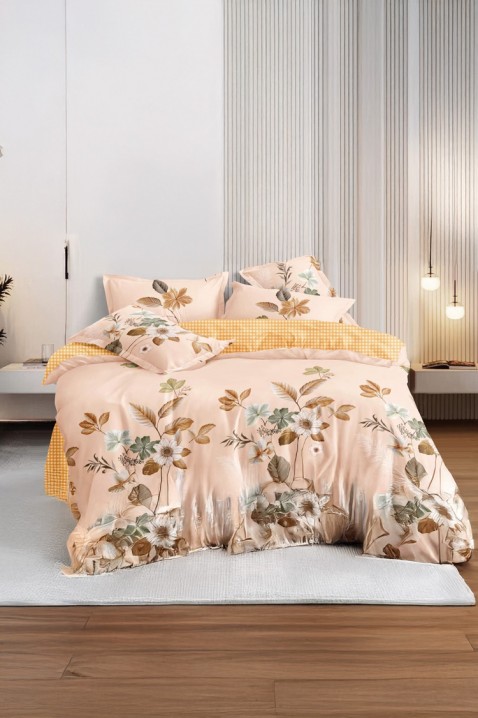 Lenjerie de pat ZIOMELPA 200x220 cm bumbac, Culoare: multicolor, IVET.RO - Reduceri de până la -80%
