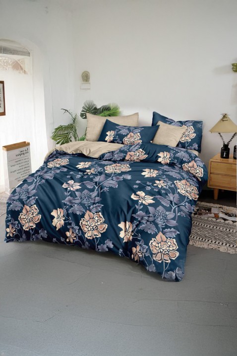 Lenjerie de pat ORTEMIA 200x220 cm bumbac 4 piese, Culoare: multicolor, IVET.RO - Reduceri de până la -80%