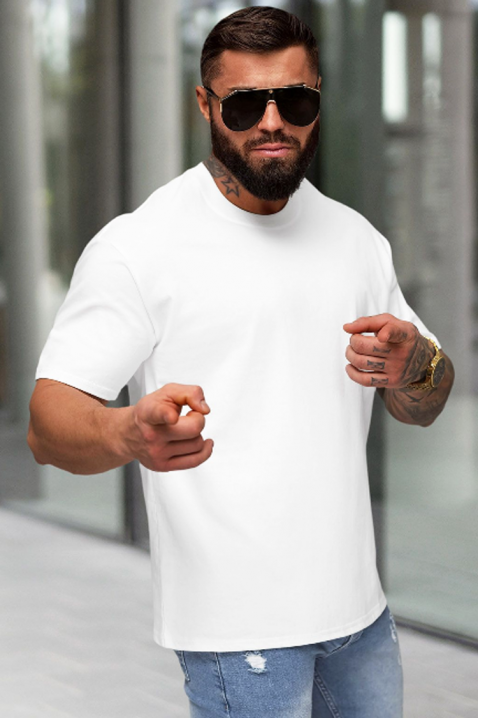 Tricou bărbați CHILINZO WHITE, Culoare: alb, IVET.RO - Reduceri de până la -80%