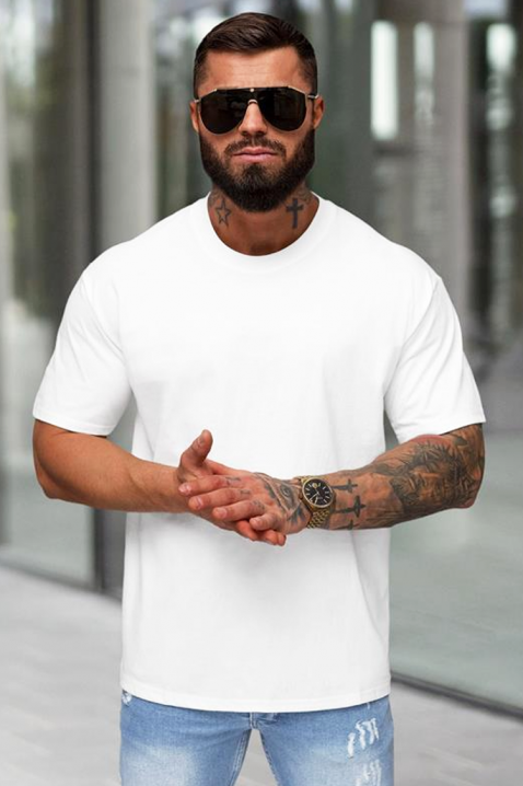 Tricou bărbați CHILINZO WHITE, Culoare: alb, IVET.RO - Reduceri de până la -80%
