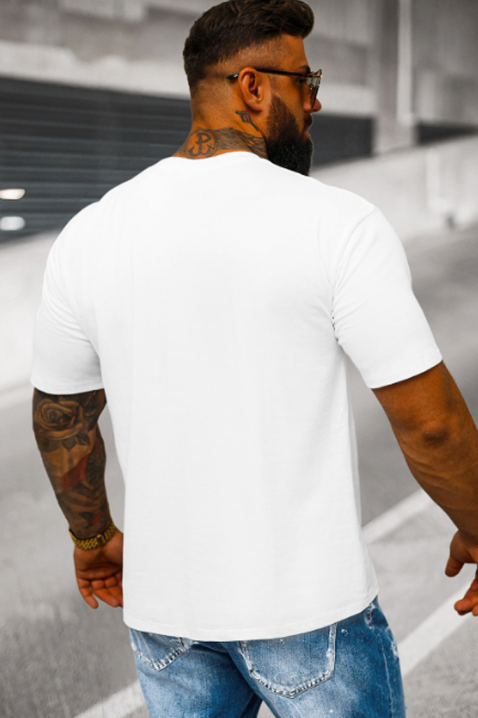 Tricou bărbați CHILINZO WHITE, Culoare: alb, IVET.RO - Reduceri de până la -80%