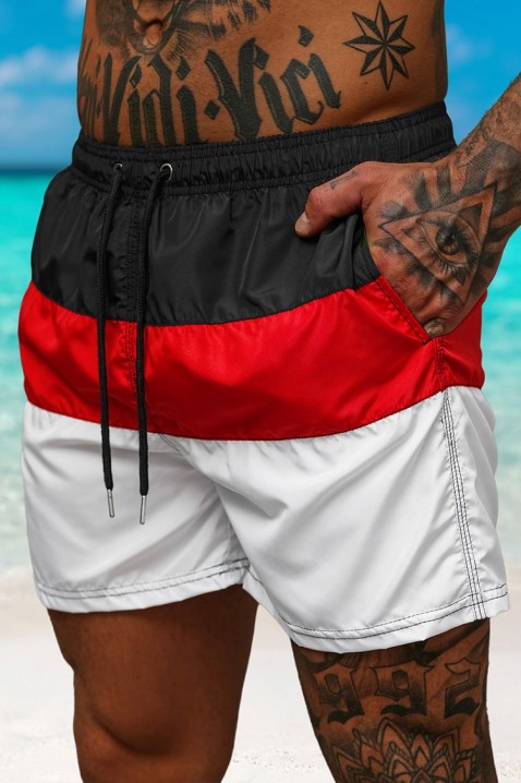 Pantaloni scurți de înot HENZO RED, Culoare: multicolor, IVET.RO - Reduceri de până la -80%