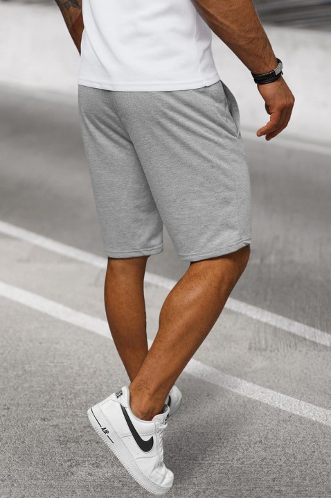 Pantaloni scurți pentru bărbați JERBO GREY, Culoare: gri, IVET.RO - Reduceri de până la -80%