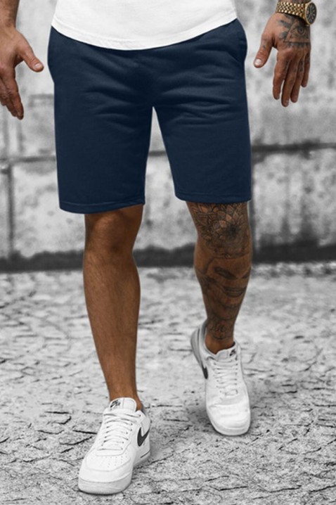Pantaloni scurți pentru bărbați JERBO NAVY, Culoare: bleumarin, IVET.RO - Reduceri de până la -80%