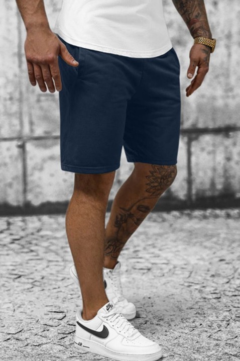 Pantaloni scurți pentru bărbați JERBO NAVY, Culoare: bleumarin, IVET.RO - Reduceri de până la -80%