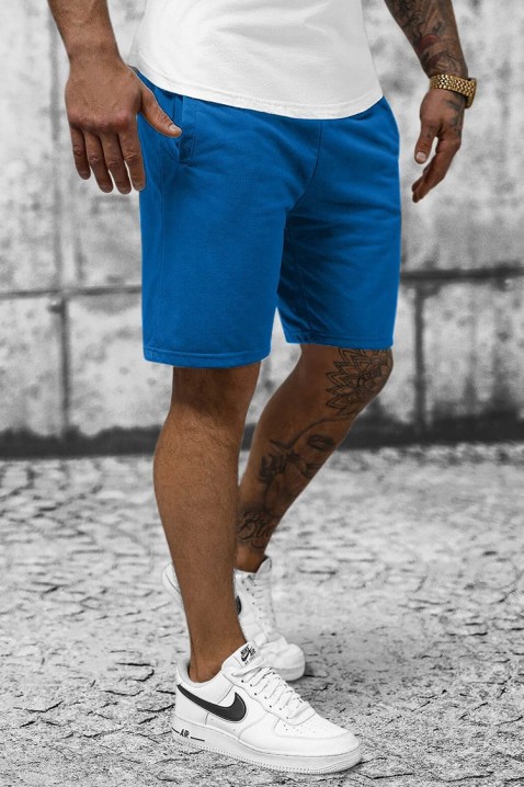 Pantaloni scurți pentru bărbați JERBO BLUE, Culoare: albastru, IVET.RO - Reduceri de până la -80%