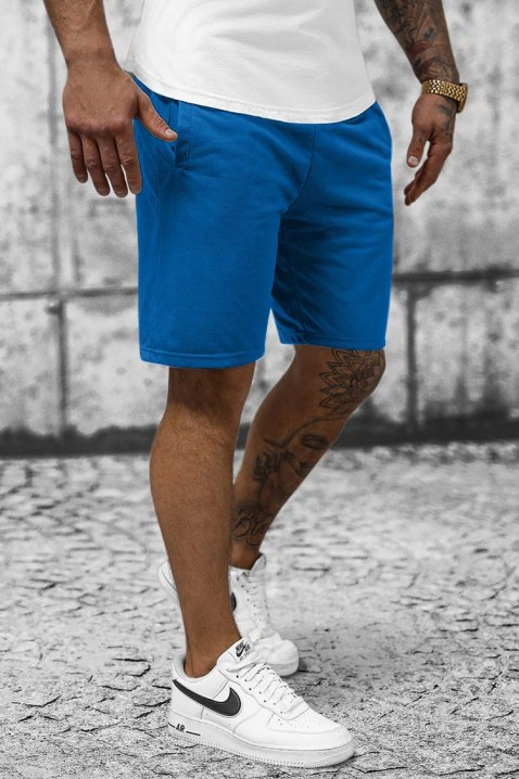 Pantaloni scurți pentru bărbați JERBO BLUE, Culoare: albastru, IVET.RO - Reduceri de până la -80%