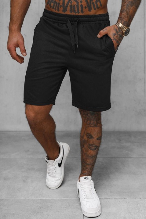 Pantaloni scurți pentru bărbați GALERVO BLACK, Culoare: negru, IVET.RO - Reduceri de până la -80%