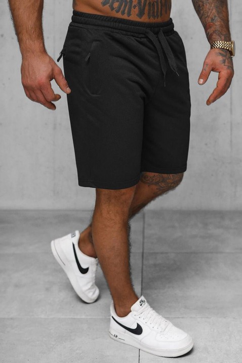 Pantaloni scurți pentru bărbați GALERVO BLACK, Culoare: negru, IVET.RO - Reduceri de până la -80%