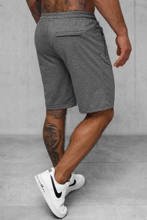 Pantaloni scurți pentru bărbați GALERVO GREY, Culoare: gri, IVET.RO - Reduceri de până la -80%