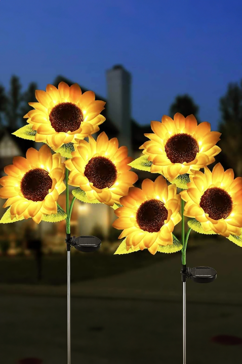 Lampa solară în formă de floarea-soarelui SUNELFO, Culoare: galben, IVET.RO - Reduceri de până la -80%
