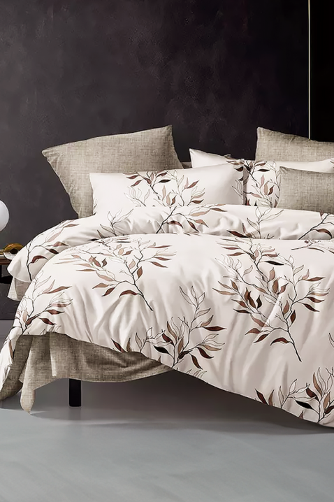 Lenjerie de pat XIORELA 200x220 cm bumbac 4 piese, Culoare: multicolor, IVET.RO - Reduceri de până la -80%