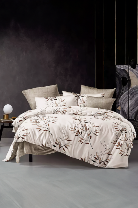 Lenjerie de pat XIORELA 200x220 cm bumbac 4 piese, Culoare: multicolor, IVET.RO - Reduceri de până la -80%