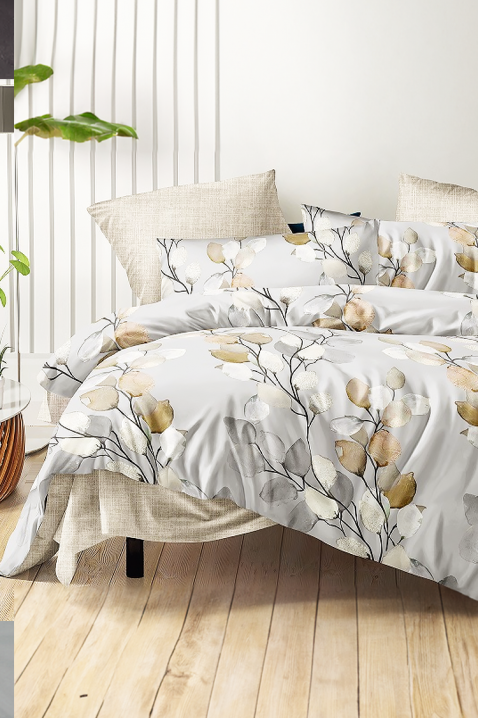 Lenjerie de pat MIOGENA 200x220 cm bumbac 4 piese, Culoare: multicolor, IVET.RO - Reduceri de până la -80%