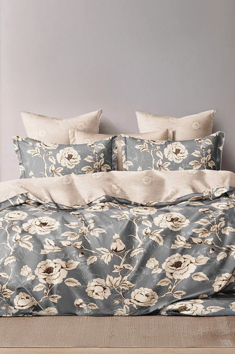 Lenjerie de pat JELMORA 200x220 cm bumbac 4 piese, Culoare: multicolor, IVET.RO - Reduceri de până la -80%
