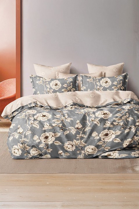 Lenjerie de pat JELMORA 200x220 cm bumbac 4 piese, Culoare: multicolor, IVET.RO - Reduceri de până la -80%