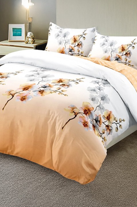 Lenjerie de pat JERMOLA 200x220 cm bumbac 4 piese, Culoare: multicolor, IVET.RO - Reduceri de până la -80%