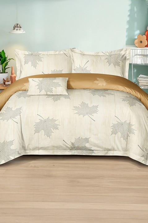 Lenjerie de pat NOLMEJA 200x220 cm bumbac 4 piese, Culoare: multicolor, IVET.RO - Reduceri de până la -80%