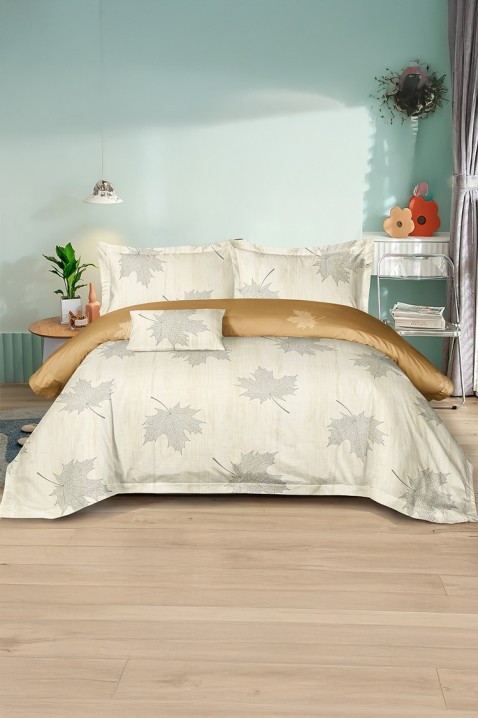 Lenjerie de pat NOLMEJA 200x220 cm bumbac 4 piese, Culoare: multicolor, IVET.RO - Reduceri de până la -80%