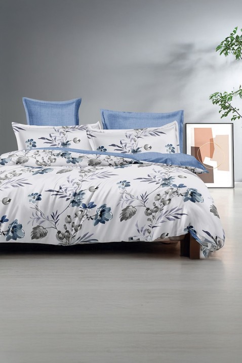 Lenjerie de pat BORFILSA 200x220 cm bumbac 4 piese, Culoare: multicolor, IVET.RO - Reduceri de până la -80%