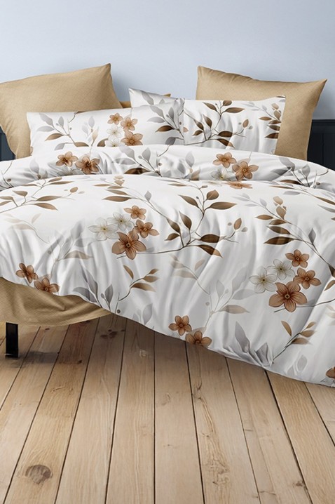 Lenjerie de pat ARMOLNA 200x220 cm bumbac 4 piese, Culoare: multicolor, IVET.RO - Reduceri de până la -80%
