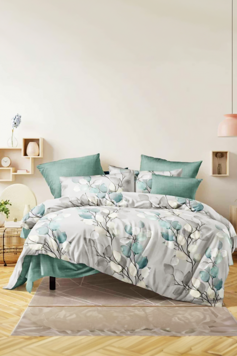 Lenjerie de pat CLARELMA 200x220 cm bumbac 4 piese, Culoare: multicolor, IVET.RO - Reduceri de până la -80%
