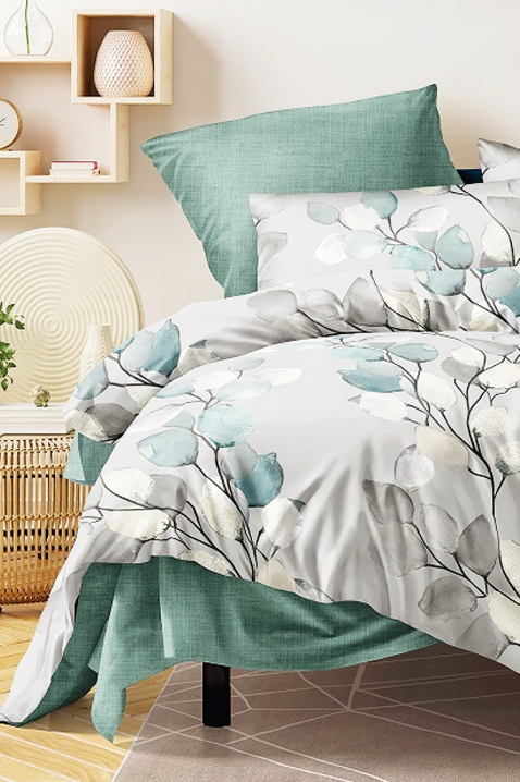 Lenjerie de pat CLARELMA 200x220 cm bumbac 4 piese, Culoare: multicolor, IVET.RO - Reduceri de până la -80%
