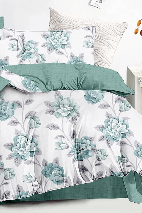 Lenjerie de pat CLOREFA 200x220 cm bumbac 4 piese, Culoare: multicolor, IVET.RO - Reduceri de până la -80%