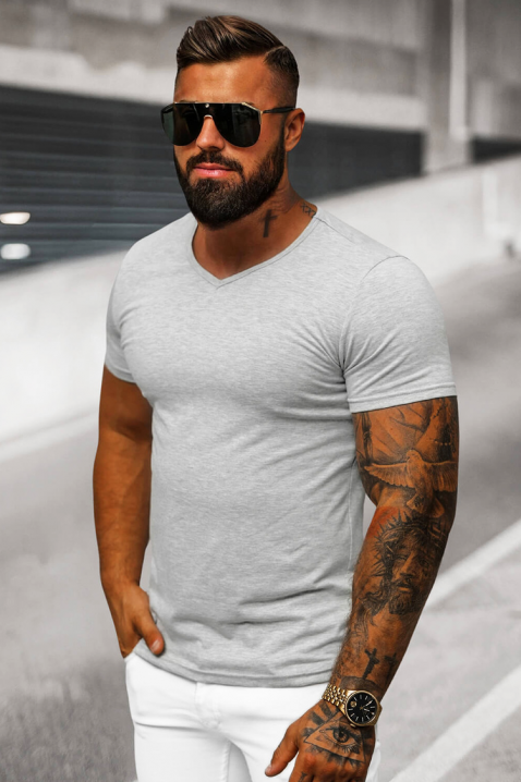 Tricou bărbați GEREVDO GREY, Culoare: gri, IVET.RO - Reduceri de până la -80%