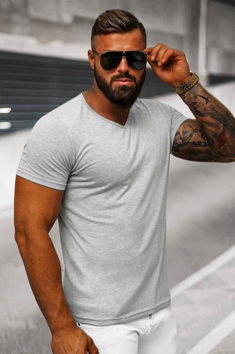 Tricou bărbați GEREVDO GREY, Culoare: gri, IVET.RO - Reduceri de până la -80%