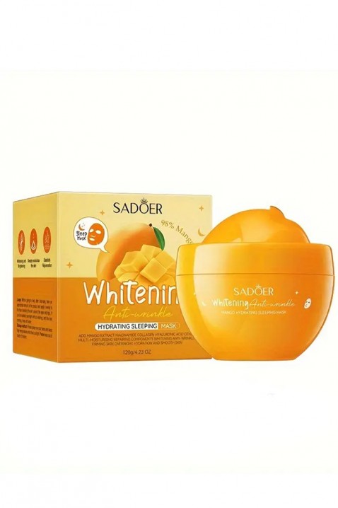 Mască de noapte pentru față SADOER Collagen Sleeping Mask MANGOIVET.RO - Reduceri de până la -80%