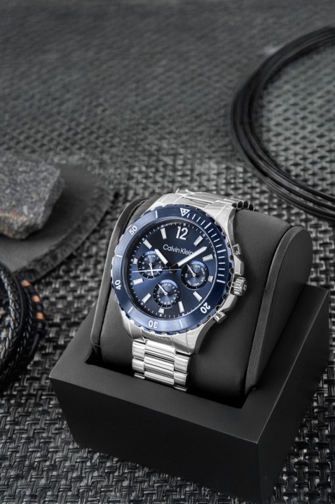 Ceas pentru bărbați Calvin Klein 25200115, Culoare: argintiu, IVET.RO - Reduceri de până la -80%